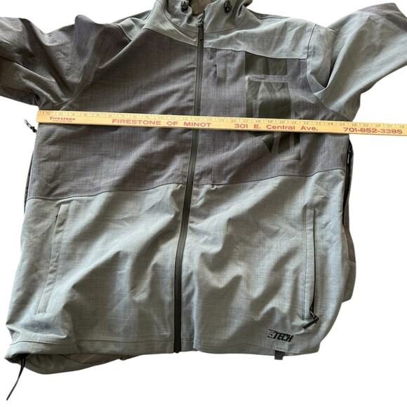 509 Forge Jacket, gray hooded full zipper mens XL - Picture 11 of 12